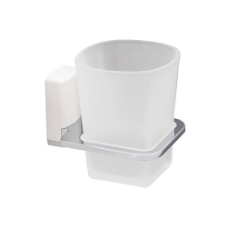 Подстаканник одинарный WasserKraft Leine K-5028WHITE