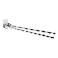 Рога двойные для полотенец WasserKraft Leine K-5031WHITE