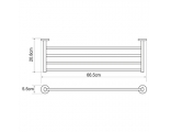 Полка для полотенец WasserKraft Rhein K-6211