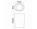 Стакан для зубных щеток WasserKraft Dinkel K-4628