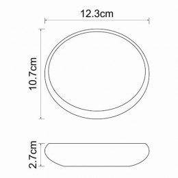 Мыльница WasserKraft Dinkel K-4629