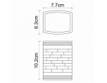 Стакан для зубных щеток WasserKraft Main K-4728