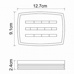 Мыльница WasserKraft Main K-4729