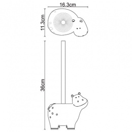 Щетка для унитаза WasserKraft Lippe K-8127