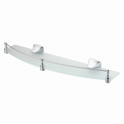 Полка стеклянная с бортиком WasserKraft Wern K-2544 (ранее К-2524)