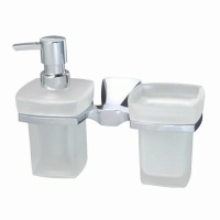 Держатель стакана и дозатора WasserKraft Wern K-2589