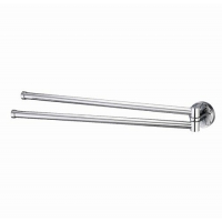 Держатель полотенец двойной WasserKraft Isen K-4031