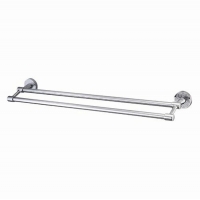 Держатель полотенец двойной WasserKraft Isen K-4040