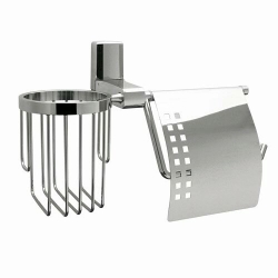 Держатель туалетной бумаги и освежителя WasserKraft Leine K-5059