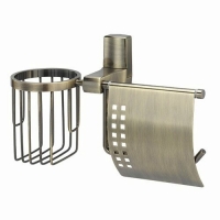 Держатель туалетной бумаги и освежителя WasserKraft Exter K-5259