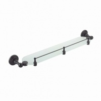 Полка стеклянная с бортиком WasserKraft Isar K-7344 (ранее К-7324)