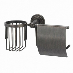 Держатель туалетной бумаги и освежителя WasserKraft Isar K-7359