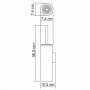 Щетка для унитаза подвесная WasserKraft K-1057