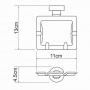 Емкость для мусора WasserKraft K-1081