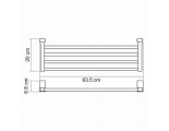 Полка для полотенец WasserKraft Exter K-5211