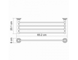 Полка для полотенец WasserKraft Ammer K-7011