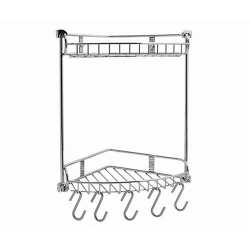 Полка металлическая двойная WasserKraft K-1222