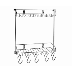 Полка металлическая двойная WasserKraft K-1422