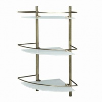 Полка стеклянная тройная WasserKraft K-3533