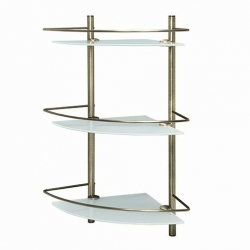 Полка стеклянная тройная WasserKraft K-3533