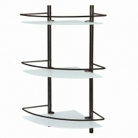 Полка стеклянная тройная WasserKraft K-3633