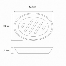 Мыльница WasserKraft Ruwer K-6729