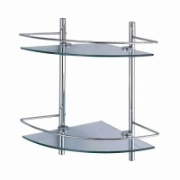 Полка стеклянная двойная WasserKraft K-3122