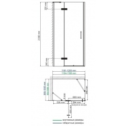 Душевой уголок WasserKraft Aller 10H10L