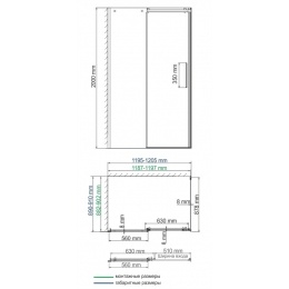 Душевой уголок WasserKraft Alme 15R07
