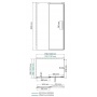 Душевой уголок WasserKraft Alme 15R10