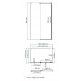 Душевой уголок WasserKraft Alme 15R32