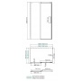 Душевой уголок WasserKraft Alme 15R35