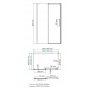 Душевой уголок WasserKraft Alme 15R36