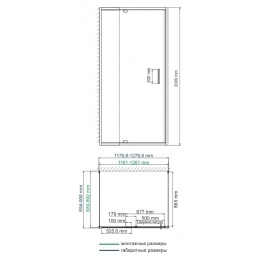 Душевой уголок WasserKraft Berkel 48P21