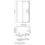 Душевой уголок WasserKraft Dinkel 58R34