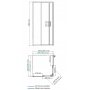 Душевой уголок WasserKraft Main 41S03