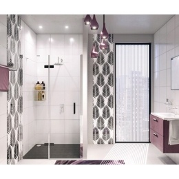 Душевая дверь WasserKraft Aller 10H05LBLACK MATT