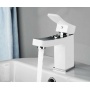 Смеситель для умывальника WasserKraft Aller 1063WHITE