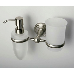 Держатель стакана и дозатора WasserKraft Ammer K-7089