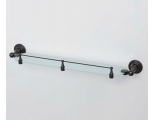 Полка стеклянная с бортиком WasserKraft Isar K-7344 (ранее К-7324)