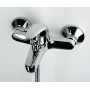 Смеситель для ванны с коротким изливом WasserKraft Isen 2601