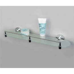 Полка стеклянная с бортиком WasserKraft Isen K-4044 (ранее К-4024)