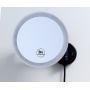 Зеркало с LED-подсветкой, 3-х кратным увеличением WasserKraft K-1004BLACK