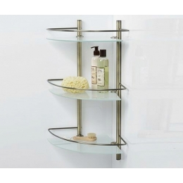 Полка стеклянная тройная WasserKraft K-3533