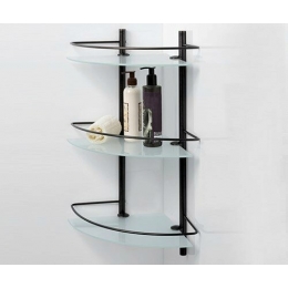 Полка стеклянная тройная WasserKraft K-3633