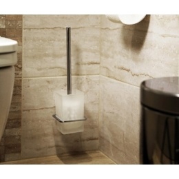 Щетка для унитаза подвесная WasserKraft Leine K-5027WHITE