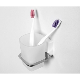 Подстаканник одинарный WasserKraft Leine K-5028WHITE