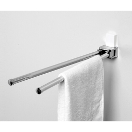 Рога двойные для полотенец WasserKraft Leine K-5031WHITE