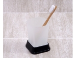 Стакан для зубных щеток WasserKraft Amper K-5428BLACK