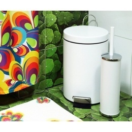 Щетка для унитаза напольная WasserKraft K-1027WHITE